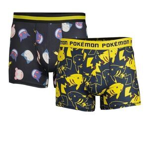 Pokemon Men's Boxer Briefs, 2-Pack
